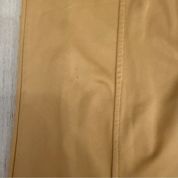 Baby Phat Tan Mustard Gold Casual Flared Track Pants - Picture 5 of 11